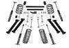 Superlift 4" Suspension Lift Kit-SR Shocks for 97-02 Jeep TJ 4WD K842