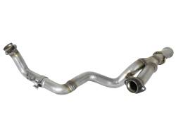 aFe Power - aFe 48-48026 2.5" SS Twisted Y-Pipe for 18-26 Jeep Gladiator JT/Wrangler JL 3.6L - Image 2