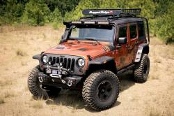 Rugged Ridge - Rugged Ridge 11640.10 Hurricane Flat Fender Flare Kit 07-18 Jeep Wrangler JK - Image 3