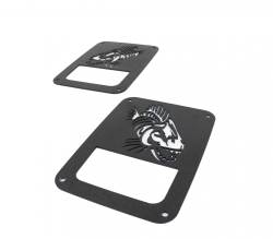 Fishbone Offroad - Fishbone Offroad FB31043 Taillight Covers Black Textured for 07-18 Wrangler JK - Image 26