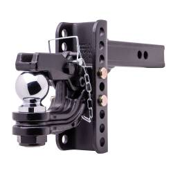 Husky Towing - Husky Towing 2" Ball Adjustable 6" Drop Pintle Hitch Mount 33109 - Image 1