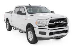 Rough Country Suspension Systems - Rough Country RCD2080CCB 3" Drop Step Nerf Bars Black for 09-18 Ram 1500 Crew - Image 2