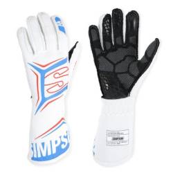Simpson Safety - Simpson Safety MGMW Magnata Racing Gloves Medium White SFI 3.3/5 FIA 8856-2018 - Image 2