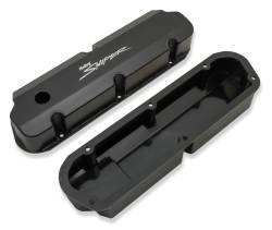 Holley Sniper EFI - Holley Sniper EFI 890011B Valve Cover Fabricated Aluminum SBF Tall - Image 2