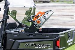 Rough Country Suspension Systems - Rough Country 93195 Bed Mount Chainsaw Carrier Bracket for Polaris Ranger - Image 6