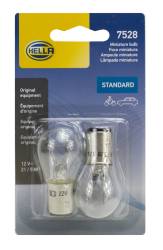 Hella - HELLA Turn Signal Light Bulb 7528TB - Image 2