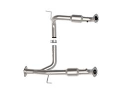 aFe Power - aFe 48-46006-RC 2-3" Stainless Steel Twisted Y-Pipe w/Cat for 05-15 Tacoma 4.0L - Image 4