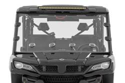 Rough Country Suspension Systems - Rough Country Front UTV Vented Full Windshield for CF Moto Uforce 1000 98292480 - Image 1