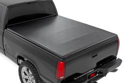 Rough Country Suspension Systems - Rough Country 42288650 Soft Rollup Vinyl Tonneau Cover for Silverado/Sierra 6.6' - Image 1
