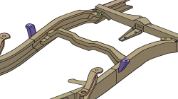 Rust Buster Frameworks - Rust Buster Frameworks RB7614 Rear Bed Mount Each for 94-04 S10/Sonoma 4WD - Image 9