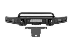 Rough Country Suspension Systems - Rough Country 51216 Tubular Black Front Bumper for 21-23 Ford F150 - Image 6