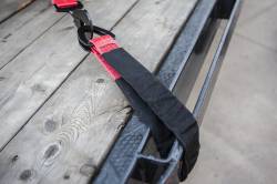 PRP - PRP 29113 2"x30" Axle Strap w/D-Rings Protective Sleeve Red 10k Rated - Image 2