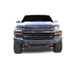 Black Horse Off Road - Black Horse AFB-SI17-BU Armour-II Bumper Only for 16-19 Silverado 1500 - Image 2