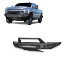 Black Horse Off Road - Black Horse AFB-SI35-K1 Armour-II Bumper Only 15-19 Silverado 2500/3500 HD - Image 1