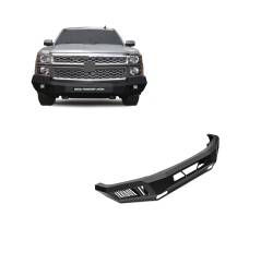 Black Horse Off Road - Black Horse AFB-SI14-KIT Armour HD Front Bumper 14-15 Chevy Silverado 1500 - Image 1