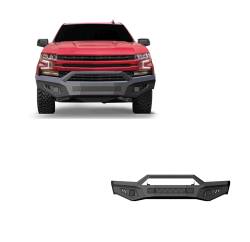 Black Horse Off Road - Black Horse AFB-SI19 Armour-II HD Front Bumper for 19-21 Silverado 1500 - Image 1