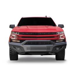 Black Horse Off Road - Black Horse AFB-SI19 Armour-II HD Front Bumper for 19-21 Silverado 1500 - Image 2