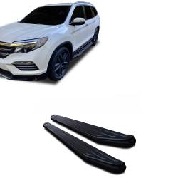 Black Horse Off Road - Black Horse PR-HOPIBK16 Blk Peerless Running Boards for Pilot/Passport/Ridgeline - Image 1