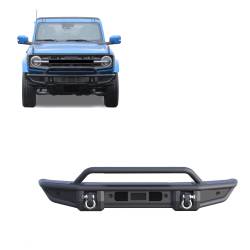 Black Horse Off Road - Black Horse AFB-FB22LD Amour LD Front Bumper for 21-25 Ford Bronco - Image 1