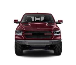 Black Horse Off Road - Black Horse AFB-RA20-BU Armour-II HD Front Bumper Only for 19-24 RAM 1500 - Image 2
