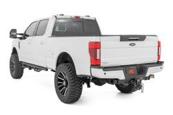 Rough Country Suspension Systems - Rough Country RCF1596CCB 3" Nerf Bars Cab Length Black for 15-26 F150/SD Crew - Image 3