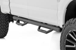Rough Country Suspension Systems - Rough Country RCF1596CCB 3" Nerf Bars Cab Length Black for 15-26 F150/SD Crew - Image 4