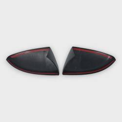 Trim Illusion - Trim Illusion MC6331BLK Front Door Mirror Covers Black for Nissan Pathfinder - Image 3