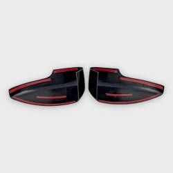 Trim Illusion - Trim Illusion MC6337BLK Front Door Mirror Covers Black Ford EcoSport - Image 3