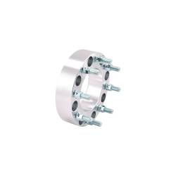 TrailFX - TrailFx W870801S Wheel Spacer 8x180mm 2" Thick 125.6mm Hub Silver Alum - Image 2