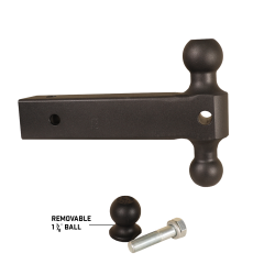 GEN-Y Hitch - GEN-Y Hitch 2.5" Dual Ball Mount w/2" 2-5/16" Balls 21K GH-064 - Image 1
