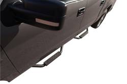 Rampage - Rampage 26625 Slimline 2" Round Side Bar Cab Length for 97-06 Jeep Wrangler TJ - Image 2