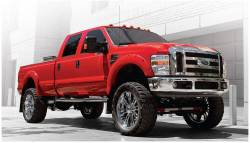 Bushwacker - Bushwacker Pocket Style Front/Rear Fender Flares Black Super Duty 20917-02 - Image 2