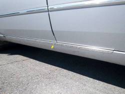 QAA TH26360 Stainless Rocker Panel Trim 2pc for 06-10 Hyundai Sonata