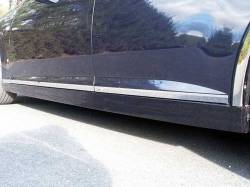 QAA TH45237 Stainless Rocker Panel Trim 6pc for 05-11 Cadillac STS