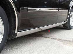 QAA TH45765 Stainless Rocker Panel Trim 4Pc for 05-10 Chrysler 300