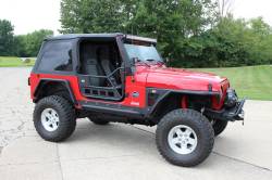 Fishbone Offroad - Fishbone Offroad FB24077 Front Tube Doors for 97-06 Jeep Wrangler TJ/LJ - Image 9