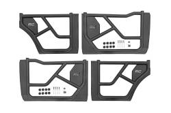 Rough Country Suspension Systems - Rough Country Front/Rear Steel Tube Doors Black 21-25 Ford Bronco 4DR 10658 - Image 4