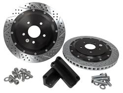 Baer Brakes - Baer 2302021 EradiSpeed+1 Rotor Upgrade 14" Rear for 97-13 Corvette/Cadillac XLR - Image 2