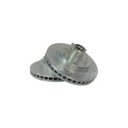 Baer Brakes - Baer Brakes 05595-020 Disc Brake Rotor Set Front for Chevy/GMC Drum RWD - Image 3
