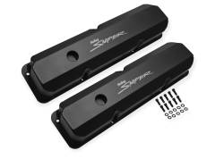 Holley Sniper EFI - Holley Sniper EFI 890001B Valve Cover Fabricated Aluminum for Ford FE Tall - Image 4