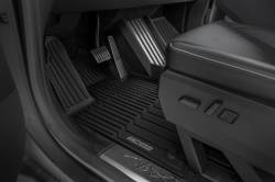 Rough Country Suspension Systems - Rough Country Front/Rear Floor Liners Black for Tesla Cybertruck FF-71502 - Image 2