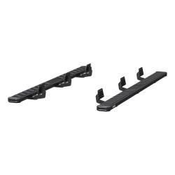 ARIES - ARIES 2554030 NovaTrac 6"x91" Black Steel Running Boards Select RAM 1500 - Image 1