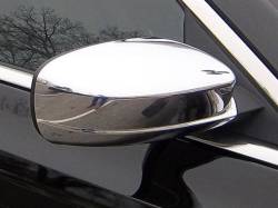 Quality Automotive Accessories - QAA MC51761 2Pc Chrome ABS Mirror Cover for Chrysler 200 300 Dodge Charger - Image 1