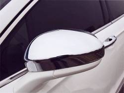 Quality Automotive Accessories - QAA MC53390 2Pc Chrome ABS Plastic Mirror Cover for 2013-2020 Ford Fusion - Image 1