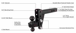 BulletProof Hitches - BulletProof HD204 2.0" Heavy Duty 4" Drop Or Rise Hitch - Image 7