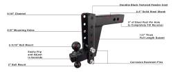 BulletProof Hitches - BulletProof HD258 2.5" Heavy Duty 8" Drop Or Rise Hitch - Image 7