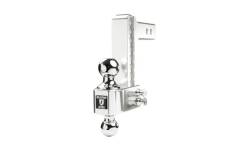 BulletProof Hitches - BulletProof AL206 Medium Duty 2" Shank 6" Drop/Rise Aluminum Hitch - Image 1