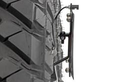 Rough Country Suspension Systems - Rough Country 10541 Spare Tire Mount License Plate Kit for 07-18 Wrangler JK - Image 3