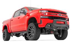 Rough Country Suspension Systems - Rough Country 10805 Front Hidden Winch Bumper Black for 19-22 Silverado 1500 - Image 2