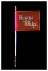 Buggy Whip - Buggy Whip 8' LED Offroad Whip Light-Pink Threaded BWLED8PT - Image 1